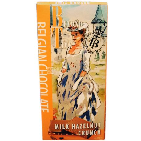 Beyond Time Belgian Chocolate, Шоколад молочный с хрустящим фундуком, 100 г