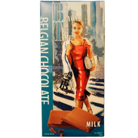 Beyond Time Belgian Chocolate, Шоколад молочный Бельгийский, 100 г