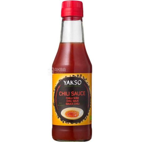 Yakso, 240 г, Яксо, Соус Чили, органический