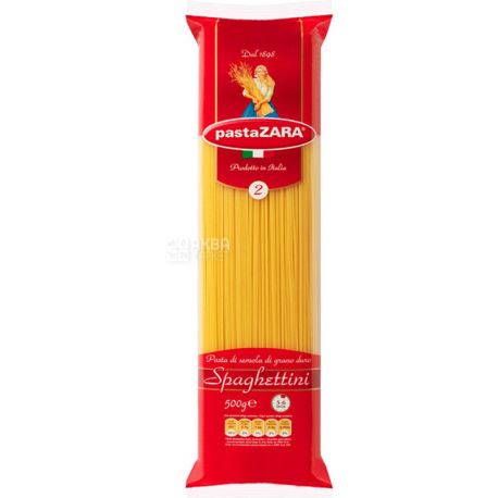 Pasta Zara, Spaghetti, 500 г, Паста Зара, Спагеті №2