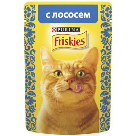 Friskies Cat Food with Salmon in Sauce 85 g buy Wet food in