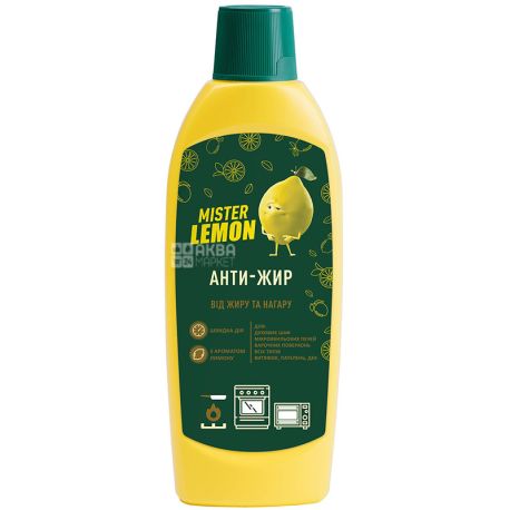 Mister Lemon, 500 ml, Grease and carbon remover
