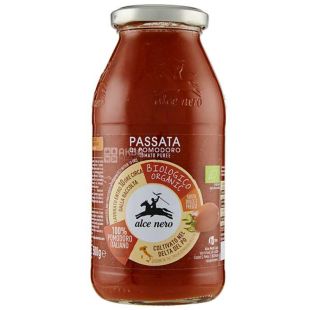 Alce Nero, 500 г, Альче Неро, Паста томатная, органическая