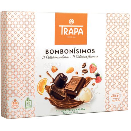 Trapa Bombonisimos, 200 г, Трапа, Конфеты шоколадные, ассорти