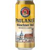 Paulaner Original Munchner, Упаковка 20 шт. х 0,5 л, Пауланер, Пиво світле, ж/б