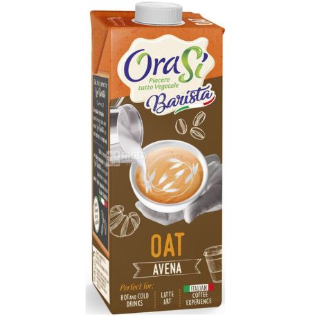 OraSi Barista Oat, 1 л, Ораси, Напиток овсяный