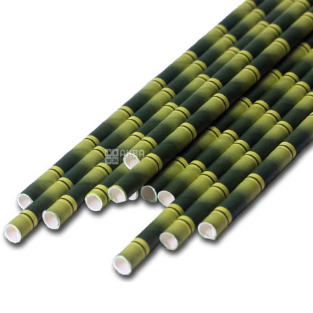 Paper tubes for drinks, 20 cm