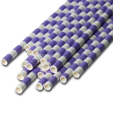 Paper tubes for drinks Caramel, 20 cm