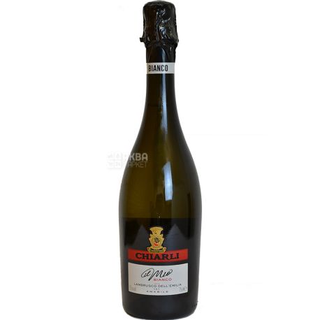 Chiarli Lambrusco dell 'Emilia Bianco, Вино игристое белое cладкое, 0,75 л 