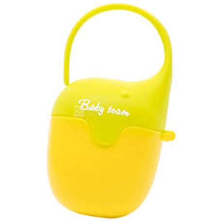 Baby Team, Container for baby dummy, Yellow