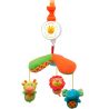 Baby Team, Музыкальный мобиль Бэби Тим, механический, с мягкими подвесными игрушками, 0+