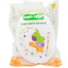 Baby Team, 1 шт., Губка-спонж для купання, Бебі Тім, бавовна, з 3-х місяців