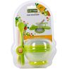 Baby Team, 7 pcs., Set of baby dishes for feeding, multifunctional, from 6 months