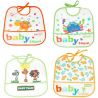 Baby Team, Нагрудник-слюнявчик Бебі Тім, вологонепроникний, в асортименті, з 3-х місяців