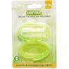 Baby Team, Toothbrush massager, in case, silicone, assorted, from 4 months