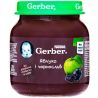 Gerber, 130 г, Гербер, Пюре фруктовое детское с 6-ти месяцев, Яблоко-Чернослив
