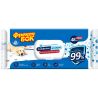 Фрекен Бок, 48 шт., Серветки вологі для прибирання антибактеріальні, 19 х 20 см
