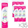 Lady Cotton, 80+20 шт., Упаковка 35 шт., Косметические ватные диски