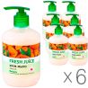 Fresh Juice, 460 мл, Упаковка 6 шт., Крем-мило Фреш Джус, Мигдаль, з дозатором