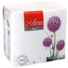 Mirus, 100 шт, Мирус, Салфетки бумажные, однослойные, 33х33 см, белые