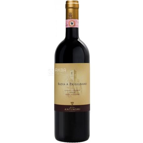 Badia a Passignano Chianti Classico Gran Selezione Antinori, Вино червоне, сухе, 1,5 л