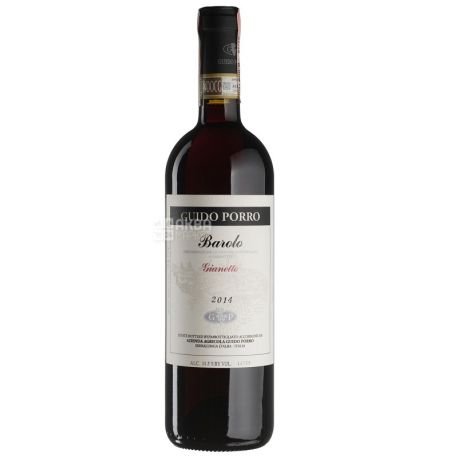 Barolo Gianetto Guido Porro, Вино красное, сухое, 0,75 л