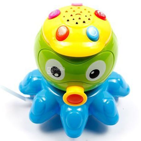 Lindo, A 651, Musical toy, developing, Octopus, from 18 months