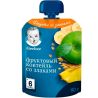 Gerber, 90 г, Гербер, Фруктово-злаковое пюре, Фруктовый коктейль со злаками, с 6-ти месяцев