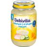 Bebivita, 220 г, Бебивита, Овоще-мясное пюре с 8 месяцев, Кабачок-Цыпленок-Рис