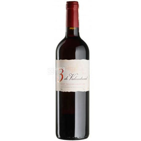 Chateau Valandraud, 2016 Saint-Emilion, Dry red wine, 0.75 L