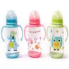 Lindo, Li 125, 250 ml, Bottle with handles and a silicone pacifier, from 3 months