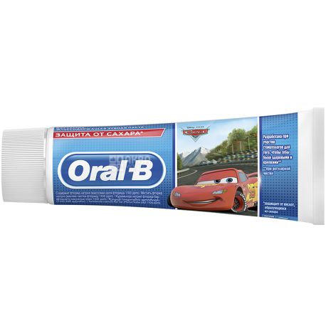 Oral-b Kids, 75 g, Oral Bi, Children's toothpaste, Protection against sugar, from 3 years
