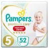 Pampers Premium Care Pants, 52 шт., Памперс, Подгузники-трусики, Размер 5, 12-17 кг