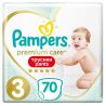 Pampers Premium Care Pants, 70 шт., Памперс, Подгузники-трусики, Размер 3, 6-11 кг