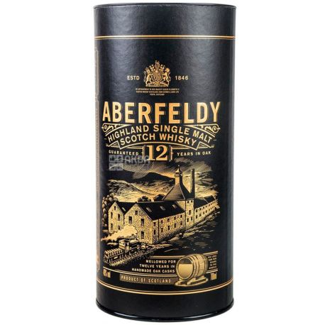 Aberfeldy, Виски односолодовый, 12 лет, 0,7 л 