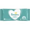 Pampers Sensitive, 52 шт., Памперс, Серветки вологі дитячі, без клапана