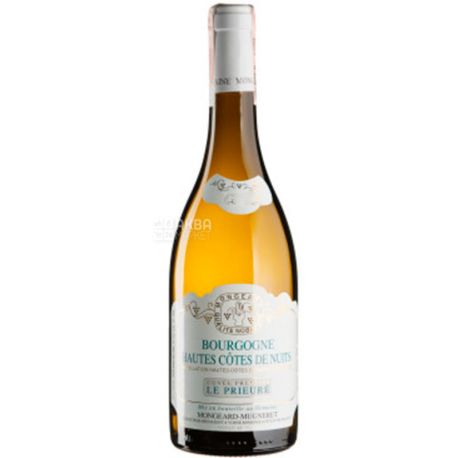 Bourgogne Hautes-Cotes de Nuits Blanc Le Prieure Domaine Mongeard-Mugneret, Вино біле, сухе, 0,75 л