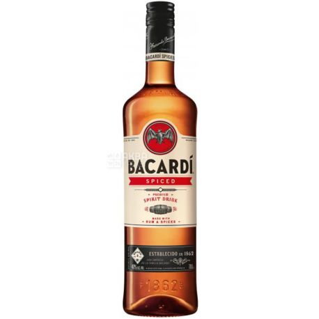 Bacardi Spiced, Ром, 1 л
