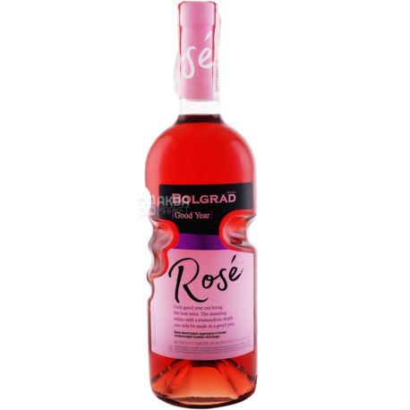 Bolgrad GY Rose, Вино розовое, полусладкое, 0,75 л