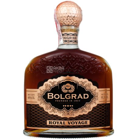 Bolgrad Royal Voyage, Коньяк, 5 зірок, 0,5 л