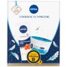 Nivea Комплексний догляд, Подарунковий набір для жінок, Крем для рук 75 мл, Крем для обличчя 100 мл