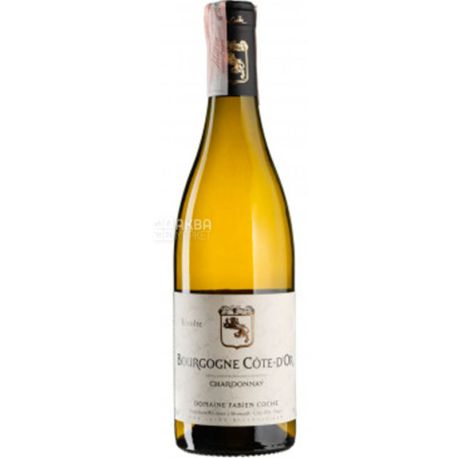 Bourgogne Chardonnay Domaine Fabien Coche, White, dry wine, 0.75 L