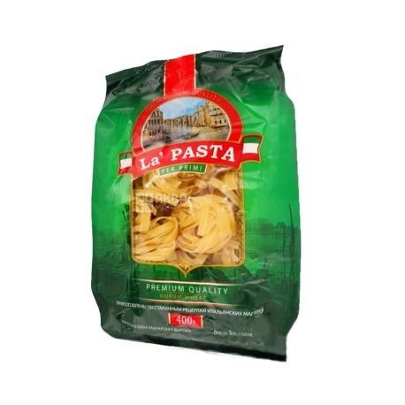 La Pasta, 400 г, Макароны Ла Паста, Гнезда Тальятелле