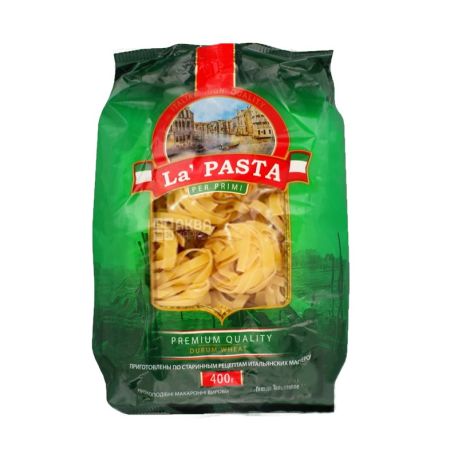 La Pasta, 0.4 kg, Pasta, Tagliatelle Nests