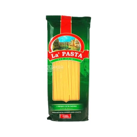 La Pasta, 400 г, Макарони Ла Паста, Спагетті