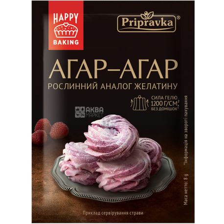 Приправка, 8 г, Агар-агар пищевой