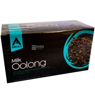 Askold, Milk Oolong Tea, 25 пак, Аскольд, Чай китайский, улун, с ароматом молока