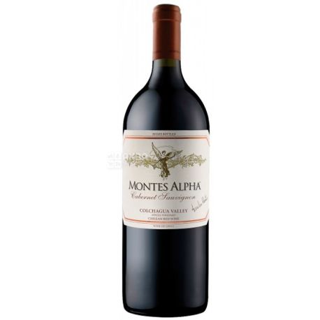 Montes, Alpha Cabernet Sauvignon, Dry red wine, 1.5 L