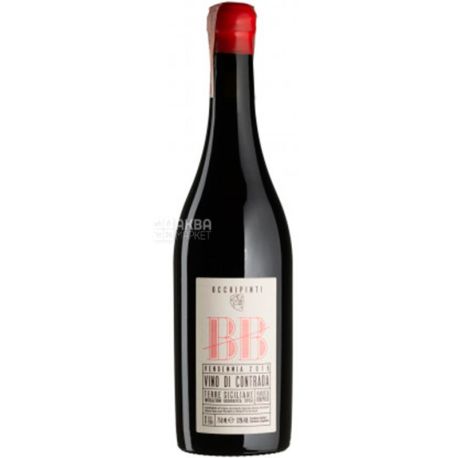 Bombolieri BB Occhipinti, Вино червоне, сухе, 0,75 л