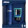 Gillette, Подарунковий набір для чоловіків, Гель для гоління 200 мл + Гель після гоління 75 мл